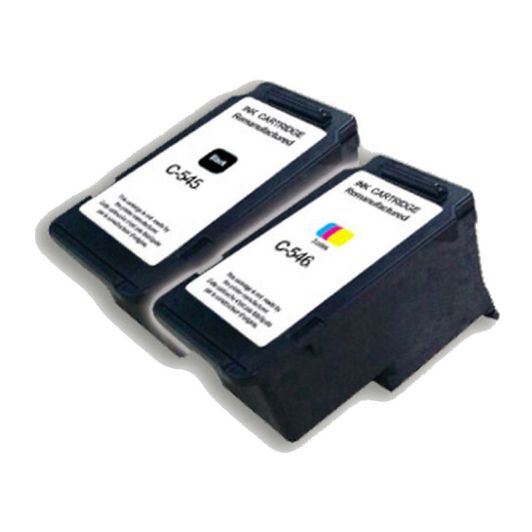 Multipack cartouches d'encres ELECTRO DEPOT compatible Canon C545/546 pack noir+couleur