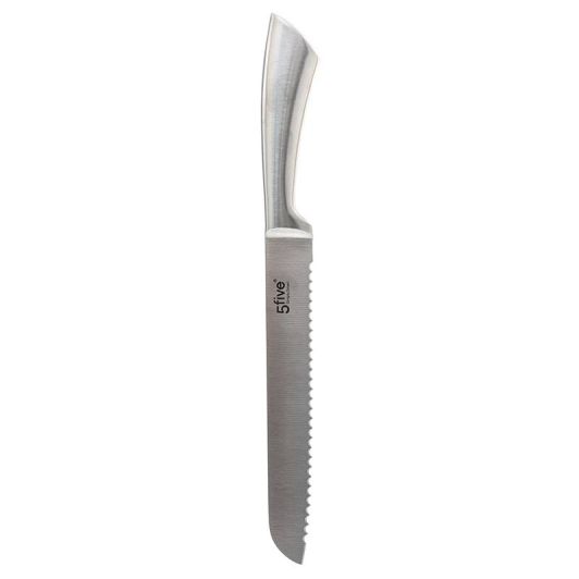 Bloc 5 couteaux + ciseaux inox