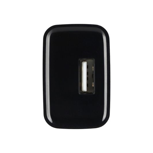 Chargeur secteur USB HIGH ONE 2,4AA + Câble USB-C/ USB 1M Noir