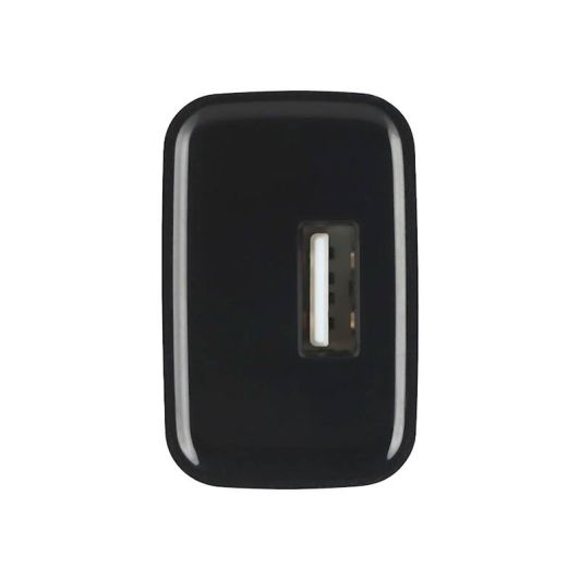 Chargeur secteur USB HIGH ONE 2,4AA Noir