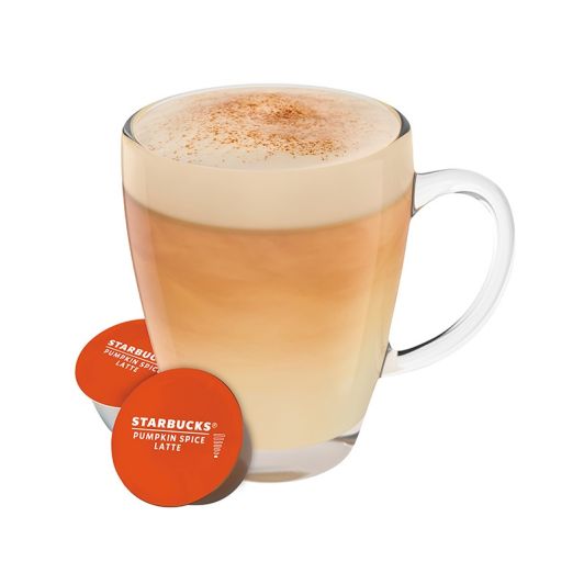 Dosettes STARBUCKS Pumkin spice latte pour machine DOLCE GUSTO