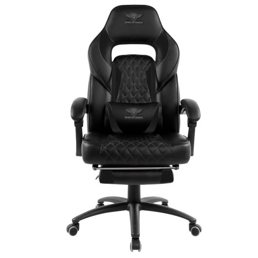 Chaise gaming SPIRIT OF GAMER MUSTANG Noir
