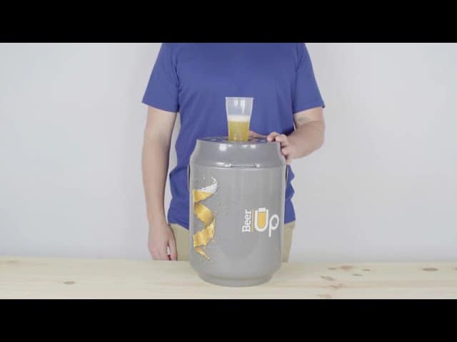 Tireuse à bière BEER UP Portable avec 10 verres + accessoires