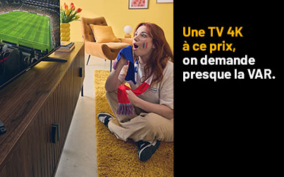 Une TV 4K