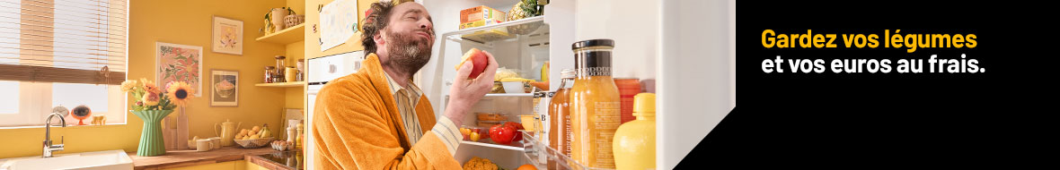 Gardez vos légumes et vos euros au frais.