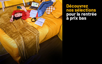 Découvrez nos sélections pour la rentrée à prix bas