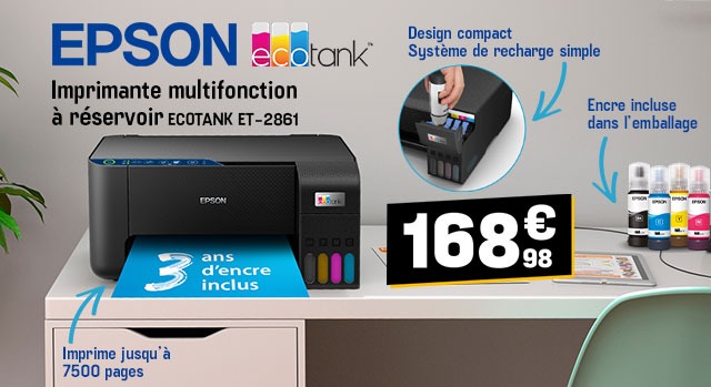 Imprimante Epson EcoTank ET-2861