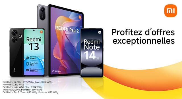 Xiaomi Redmi - Profitez d'offres exceptionnelles