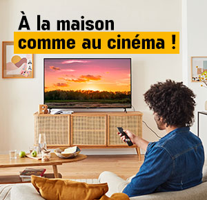 Le cinéma comme à la maison !