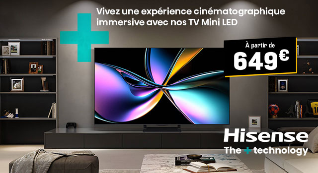 Voir la sélection de TV Hisense