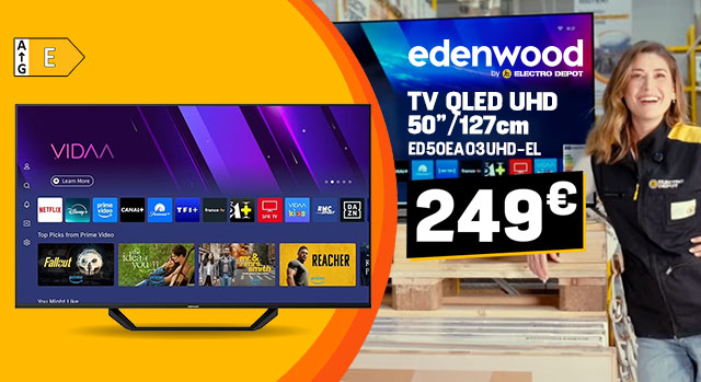 TV edenwood QLED UHD