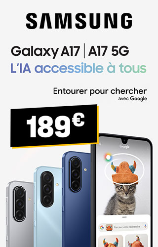 SAMSUNG Galaxy A17 - 189€