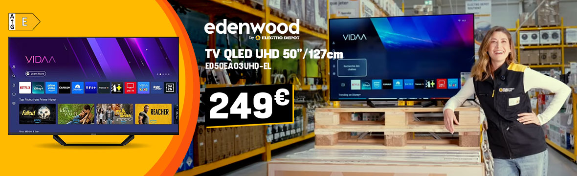 TV edenwood QLED UHD