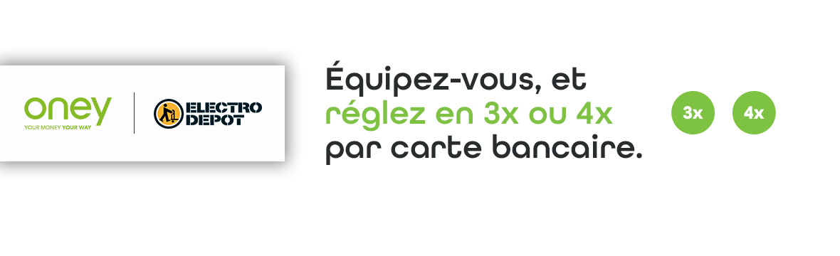 Oney - Equipez-vous et réglez en 3X ou 4X par carte bancaire