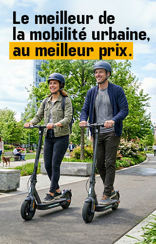 Le meilleur de la mobilité urbaine, au meilleur prix