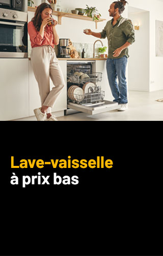 Lave-vaisselle à prix bas !