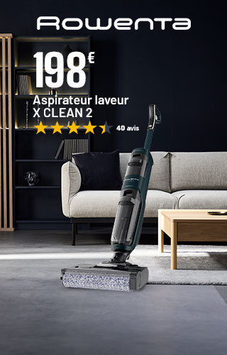 Rowenta - Aspirateur laveyr X CLEAN 2 - 198€