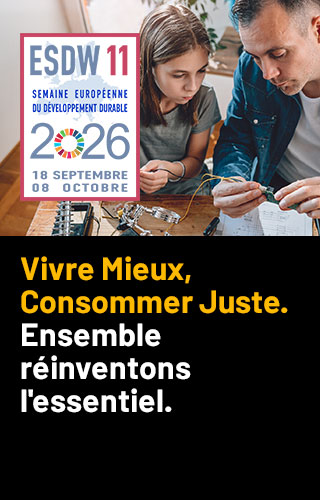Vivre mieux consommer juste. Ensemble réinventons l'essentiel
