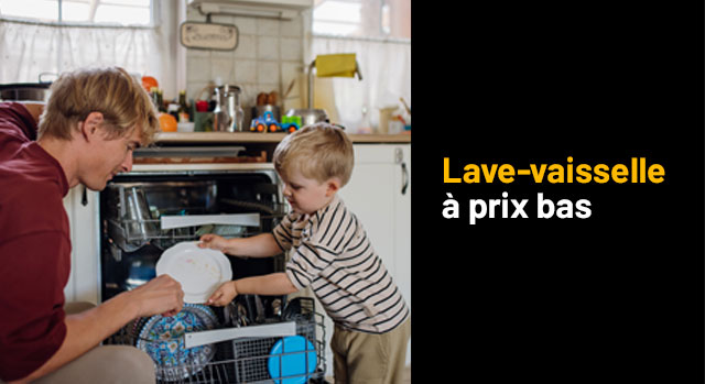 Lave-vaisselle à prix bas !