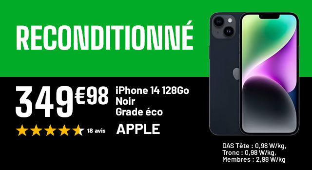 Les produits reconditionnés - Garantie 2 ans