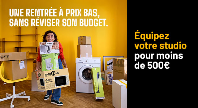 Equipez votre studio pour moins de 500€