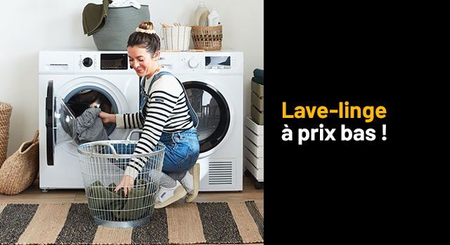 Lave-linge à prix bas !