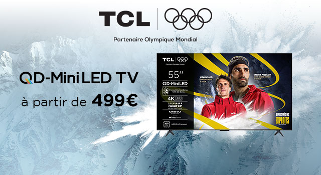 QD-MINI LED TV à partir de 499€