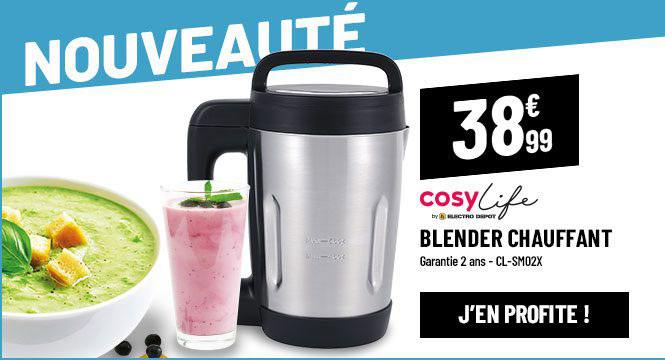 Blender CHAUFFANT COSYLIFE CL-SM02X