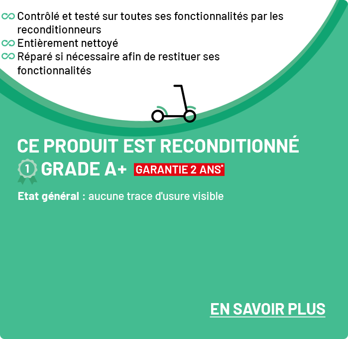 Ce produit est reconditionné