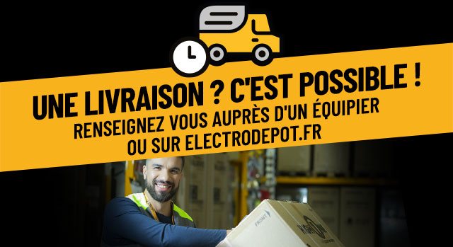 Une livraison ? C'est possible !