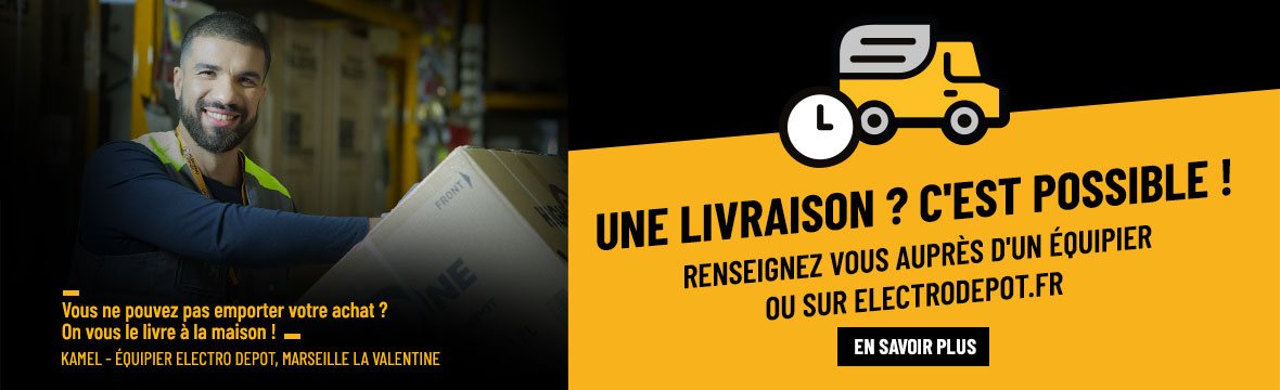 Une livraison ? C'est possible !